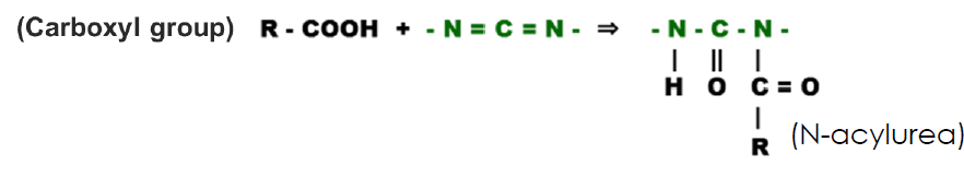reaction of carbodilite