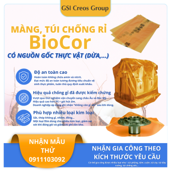 Túi chống rỉ | Màng, túi chống rỉ BioCor | Màng chống rỉ cho sắt
